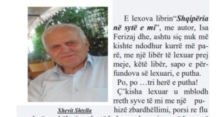 * Shkruar nga profesori matematicien, publicisti mjeshtëror e oratori i fjalës, shkrimtari e poeti i shumë veprave letraro-artistike, por edhe politike,