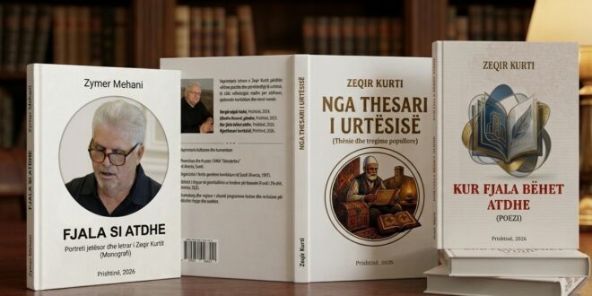 Zymer Mehani: Tri vepra që lartësojnë fjalën, dijen dhe identitetin kombëtar