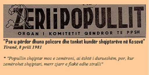 Roli dhe ndikimi në aspektin ndërkombëtar Roli i shtetit shqiptar për çështjen e Kosovës, për zbardhjen e të vërtetës për atë se çfarë në të vërtetë ndodhi në mars dhe prill të vitit 1981 në Kosovë, ishte tepër i madh. Udhëheqja politike shtetërore e Tiranës u orientua edhe nga opinioni publik ndërkombëtar, në mënyrë që ajo të ishte në favor të çështjes së Kosovës. Me këtë çështje u rekomandua, sidomos Ministria e Punëve të Jashtme e cila duhej t’u epte ambasadorëve që kishte të akredituar në vende të ndryshme të botes, udhëzime se si e çfarë të bisedohet me personalitete të ndryshme duke u shpjeguar atyre problemet dhe qëndrimet politike të Qeverisë shqiptare për çështje të përgjithshme ndërkombëtare apo të çështjeve konkrete të politikës së jashtme, me theks të veçantë ndaj Jugosllavisë dhe Kosovës. Lidhur me këtë çështje ambasadorët duhej që t’ua ekspozonin qëndrimet politike të Shqipërisë lidhur me demonstratat e zhvilluara në Kosovë dhe çështjen e Jugosllavisë në mënyrë që të influencohet pro një qëndrimi të tillë të Shqipërisë dhe Kosovës edhe nga vendet e tjera evropiane e botërore. Kështu, diplomatët shqiptarë të akredituar në vende të ndryshme të botës duhej që t’i informonin dhe të ndikonin të kolegët e tyre ndërkombëtarë, për avancimin e çështjes së Kosovës. Madje për mes ndërlidhjeve të ndryshme diplomatike shikohej alternativa që të ndikohej edhe tek Shtetet e Bashkuara të Amerikës28. Ndërmarrja e një veprimi të tillë diplomatik nënkuptonte që çështja të zgjidhej në favor të qëndrimit të shtetit shqiptar mbajtur ndaj Kosovës e realizimi i kërkesave të demonstruesve për statusin e tyre politik. Tirana zyrtare, duke përfshirë shtypin dhe kanalet e veta diplomatike, duke angazhuar dhe mobilizuar edhe mërgatën me qëllim të demaskimit të propagandës jugosllave, madje edhe evrolindore, bëri punë kolosale në ndihmë të vëllezërve të vetë, në ndihmë të gjysmës së kombit shqiptar nën robërinë jugosllave, duke i dalë krah me qëllim që hap pas hapi të shkohet në drejtim të zgjidhjes së drejtë të çështjes kombëtare shqiptare. Me fjalë të tjera, zyrtarët e ambasadave shqiptare nëpër botë bënë të pamundurën që të shpalosin të vërtetën për ngjarjet në Kosovë. Shtypi, diplomacia, shoqata, personalitete vepruan fuqishëm, bindshëm, sipas planeve konkrete në mbrojtje të demonstruesve dhe të drejtave dhe synimeve të tyre. Në baze të planeve të veçanta operative që u bënë nga shteti shqiptar pati kontakte më diplomatë, autoritete vendas përfaqësues të shtypit e propagandës, miq e dashamirës, aktivistë e shoqata. Artikujt e botuar në gazetën shqiptare “Zëri i Popullit”, të 8 dhe 23 prillit e 17 majit, të transmetuara nga ATSH që paraqitnin edhe qëndrimin zyrtar të shtetit shqiptar, qenë shpërndarë midis diplomatëve në vende të ndryshme evropiane e botërore nga përfaqësitë diplomatike shqiptare ku qenë të akredituara. Artikujt patën një jehonë të madhe në botë kishin ngjallur interes në trupin diplomatik në Beograd e qenë pritur me interesim edhe nga trupi diplomatik i akredituar në Tiranë e që mjaft diplomatë qenë shprehur pro ose indirekt kundër tyre. Në Greqi u bë shumëfishimi i materialit dhe filloi shpërndarja në mjetet e informacionit masiv, në Radiotelevizion, në Agjencinë e Lajmeve të Athinës e në redaksitë e gazetave e revistave të Athinës. U morën kontakte me kryeredaktorë, redaktorë e gazetarë. U fol për përmbajtjen e artikullit si dhe materiali u shpërnda në gazetat e revistat e periferisë në rrethet diplomatike etj29. Në Turqi, për të gjetur një jehonë sa më të gjerë artikulli i 8 prillit, u morën të gjitha masat për një shpërndarje të gjithanshme dhe meqenëse pjesa dërmuese e emigracionit të hershem shqiptar nga Kosova nuk dininë të lexonin shqip e përkthye në gjuhën turke. Në të njëjtën kohë në bazë të një plani të hartuar, u morën kontakte me shqiptarët duke ju folur atyre mbi qëndrimin e qeverisë shqiptare si dhe duke ju shpjeguar ndonjë problem që e kishin të pa qartë. Nga ana tjetër, u organizuan filma-koktej ose darka për disa familje nga Kosova30. Nga ana e përfaqësisë diplomatike shqiptare në Austri, qenë marrë të gjitha masat për shpërndarje sa më të gjerë të materialeve e broshurave, duke shfrytëzuar njëkohësisht njohjet me gazetarë e korrespodentë të huaj për të shpejtuar në çështjen e pasqyrimit të qëndrimeve të mbajtura nga Tirana e për të shtrirë materialet në një masë sa më të gjerë në shtresat intelektuale politike e diplomatike31. Ambasada e Shqipërisë në Stokholm, që mbulonte vendet skandinave që kur shpërthyen demonstratat në Kosovë në bazë të udhëzimeve të marra nga Ministria e Jashtme e Tiranës, mobilizoi të gjitha forcat e saj në këto drejtime kryesore; a) Të shpërndante sa me shpejt materialet e artikujt e Tiranës; b) Të kontaktonte gazetarë e publicistë për t’i nxitur, shkruar e folur për demonstratat duke i ndihmuar ata me material e sqarime; c) Të aktivizonte shokët diplomatë në mënyrë të veçantë për takime me autoritete vendase e diplomatë të huaj për t’u folur mbi ngjarjet e për të mësuar qëndrimet e mendimet e tyre, etj32. Te gjitha këto masa do të kenë efektet e duhura. Duhet vene në dukje faktin se, shtypi suedez fillimisht në shkrimet e tij paraqet pikëpamjet jugosllave në lidhje me ngjarjet në Kosovë, ku burim kryesor ishte TANJUG. Por sa filluan të botohen e përhapen njoftimet e artikujt e shtypit shqiptar edhe mjetet e propagandës se këtyre vendeve filluan t’i japin publikut më shumë të dhëna mbi demonstratat duke venë në dukje dhe kërkesat e drejta të shqiptarëve të Kosovës, duke hedhur dritë edhe mbi masat e egra që u morën për shtypjen e demonstratave dhe persekutimin e popullsisë shqiptarë në Kosovë dhe duke bërë të njohur në një fare mase dhe qëndrimet e Shqipërisë në mbështetje të kërkesave të drejta të shqiptarëve që jetojnë në Kosovë dhe në viset e tjera të Jugosllavisë. Mobilizimi i shtetit shqiptar, ndikoi shumë në plasimin e të vërtetës për Kosovën, duke qene një grusht i fortë kundër propagandës jugosllave në botën nordike, në paraqitjen e ngjarjeve në shtypin nordik sa më objektivisht për Pranverën e vitit 1981. Në ketë shtyp u shkruan rreth 70 artikuj që në përgjithësi paraqitën në mënyrë objektive kërkesat e drejta të shqiptarëve nga Kosova dhe mbështetjen e këtyre kërkesave nga ana e Shqipërisë, duke hedhur njëkohësisht poshtë shpifjet e trillimet e propagandës jugosllave për ndërhyrje të Shqipërisë në punët e brendshme të Jugosllavisë etj. Ambasada e Shqipërisë në Argjentinë, në bazë të udhëzimit që kishte marrë nga Ministria e Punëve të Jashtme, tre artikujt e gazetës së “Zërit të Popullit” për Kosovën, me gjithsej rreth 1600 broshura në spanjisht dhe shqip shpërndau në trupin diplomatik në Buenos Aires dhe Peru, autoriteteve të Ministrisë së Jashtme, Lëvizjes marksiste leniniste të Amerikës Latine, shoqatave të miqësisë me Shqipërinë, organizatave të majta në Amerikën Latine, bibliotekave, organeve të shtypit dhe propagandës, miqve të veçantë etj.33 Artikujt e gazetës “Zëri i Popullit”, iu qenë dërguar edhe përfaqësive diplomatike shqiptare në Algjer e Dar Es Salam, si dhe udhëzimet përkatëse me radiogram, qarkore dhe porosi të veçanta, materiale të cilat nga përfaqësia qenë shumëfishuar e shpërndarë në vendas, gazetarë, miq dhe diplomatë, si në Algjeri e 14 vende të zonës, në: Marok, Tunizi, Mauritani, Guine, Mali, Niger, Nigeri, Senegal, Benin, Togo, Çad, Guine-Bisao e Ganë34. Edhe përfaqësia në Meksikë, materialet i kishte përkthyer në gjuhën spanjolle e riprodhuar në 500 e 600 copë secilin artikull. Si këta artikuj ashtu edhe broshurën përmbledhëse për këtë çështje, menjëherë e kishte shpërndarë dorazi dhe me postë autoriteteve të vendit, funksionarëve të dikastereve të ndryshme, organeve të shtypit, radiove, televizionit, shoqatave e grupeve, Partive dhe Lëvizjeve marksiste-leniniste, trupit diplomatik, agjencive të lajmeve, punonjësve e studentëve të ndryshëm, njerëzve të artit e kulturës si në Meksikë ashtu edhe në vendet e zonës që mbulonte35. Artikujt e Tiranës për demonstratat e zhvilluara në Kosovë të cilat qenë shpërndarë edhe midis diplomatëve të vendeve evropiane-lindore nga përfaqësitë diplomatik në shtete të ndryshme ku qenë të akredituara, ato qenë pranuar dhe nuk janë kthyer mbrapsht. Në mjaft raste kishte pasur kërkesa edhe për ekzemplarë të tjerë, të cilat u janë plotësuar. Vetëm, në një rast, ambasadori polak në Budapest i kishte kthyer Ambasadës së Shqipërisë artikullin e “Zërit të Popullit”, të datës 23 prill 198136. Kurse, Vietnamezet i kishin kërkuar edhe zyrtarisht Ambasadës së Shqipërisë që të mos e shpërndajnë artikullin e datës 23 prill në vendas37. As, koreanët nuk kishin mbështetur qëndrimin e Shqipërisë. Ndërkohë, për të çuar tek emigrantët shqiptar, qëndrimin e Shqipërisë ndaj demonstratave u intensifikua dukshëm puna propagandistike. Përfaqësitë diplomatike të Shqipërisë në vende të ndryshme të botës shpërndanë rreth 15 000 kopje broshurash, të cilat përmbanin artikuj e datave 8 e 23 prill dhe 17 maj 1981, të botuar në gazetën “Zëri i Popullit”. Përveç kësaj forme u dërguan 200-300 copë gazetash shqiptare, me shkrime kushtuar ngjarjeve për Kosovën. Revista “Shqipëria e Re” në gjuhen shqipe e rriti tirazhin në 5 000 kopje dhe ju shtua një separat i veçantë kushtuar problemeve konkrete të viseve shqiptare. Edhe gazeta “Shqipëria sot” botoi shkrimet që flisnin për ngjarjet në Kosovë38. Në një informacion të Drejtorisë së IV, i titulluar “Emigracionin Kosovar në Evropën Perëndimore”, i hartuar më 7 shtator 1981 shkruante: “Nga ana jonë në këto vende janë shpërndarë 6 836 copë broshura që u botuan në vendin tonë rreth ngjarjeve në Kosovë, pa llogaritur disa mijëra kopje të artikujve të botuar në “Zëri i Popullit” dhe në shtypin tjetër periodik të cilat u shpërndanë në momentin e daljes nga shtypi”39. Në këtë veprimtari propagandistike dhe njohëse për shqiptarët e emigracionit u aktivizuan edhe shoqatat e miqësisë, si: shoqata Peru-Shqipëri e Brazil-Shqipëri, të cilat kishin botuar në formë broshure artikullin e “Zërit të Popullit” të datës 8 prill dhe kishin organizuar aktivitete masive lidhur me ngjarjet në Kosovë40. Ndërsa në radhët e shqiptarëve dhe arbëreshëve me banim në Argjentinë, ishte shpërndarë i gjithë kontingjenti i broshurave dhe gazetave të “Zërit të Popullit”41. Shoqatat e miqësisë në vendet skandinave gjithashtu u mobilizuan për të shpërndarë informacion në lidhje me ngjarjet në Kosovë dhe për drejtësinë e kërkesave të tyre. Rol të rëndësishëm luajtën sidomos përfaqësitë shqiptare në Suedi, Finlandë e Danimarkë, të cilat shpërndanin revista dhe materiale të tjera për atë që kishte ndodhur në Kosovë. Nga anëtarët e këtyre shoqatave u shkruan disa artikuj. Në Suedi përmes një letre të hapur i bëhej i njohur opinionit suedez e drejta e shqiptarëve të Kosovës. Shoqatat e miqësisë në vendet skandinave kishin zhvilluar shumë aktivitet, aq sa në Finlandë ambasadori jugosllav protestoi në Ministrine e Puneve te Jashtme42 e në Helsinki kërkoi që të mbahej qëndrim ndaj shoqatës së miqësisë Finlandë-Shqipëri e cila kishte botuar një broshurë mbi ngjarjet në Kosovë. Qeveria finlandeze nuk kishte marrë parasysh atë kërkesë e asnjë mase për ndalimin e broshurës në fjalë, por vetëm kishte njoftuar kryesinë e shoqatës që ajo të vazhdojë botimin e njohurive mbi Shqipërinë e të qëndrimeve shqiptare, por me kujdes që të mos prekeshin vende të tjera që kishin marrëdhënie me Finlandën43. Ndërkohë, Shoqata e Miqësisë Danimarkë-Shqipëri, kishte lëshuar edhe një “Komunikatë mbi masakrat në Kosovë-Jugosllavi”44. Në këtë Komunikatë ndër të tjera, përshkruhej shtetrrethimi në Kosovë nga organet qeveritare jugosllave, bllokadat e krijuara nga organet qeveritare që gjërat mos të merren vesh, masakrat e organizuara në Kosovë gjatë LDB e gjatë demonstratave të zhvilluara, gjendja e vështirë ekonomike në Kosovë krahasuar me vendet e tjera të federatës jugosllave, qëndrimi i drejtë i Shqipërisë ndaj ngjarjeve të zhvilluara duke mos u cilësuar si ndërhyrje në punët e brendshme të Jugosllavisë e përkrahur me të drejtë kërkesën e shqiptarëve të Kosovës për të shpallur krahinën republikë në vehte nën kuadrin federatës jugosllave etj. Edhe shoqata e miqësisë Spanjë-Shqipëri, loboi për ngjarjet e zhvilluara në Kosovë dhe qëndrimet e shtetit shqiptar45. Qëndrimet e Shqipërisë bënë efektin e tyre në Kosovë, influencuan pozitivisht, sadopak penguan vrullin gjakatar të ushtrisë jugosllave dhe të UDB-së (Unutrasnje Drzavna Bezbednost-Sherbimi i brendshem shtetror), si dhe në një masë bënë që edhe opinioni e diplomacia botërore të dënonin qëndrimet politike dhe veprimet barbare të jugosllavëve në Kosovë. Në këtë kontekst u bëhej e ditur jugosllavëve e më gjerë se shqiptarët janë një komb. Goditja e shtetit shqiptar kundër regjimit jugosllavë ndihmonte aspiratat e ligjshme të popullit shqiptar. Qëndrimi i mbajtur ndaj ngjarjeve në Kosovë ka pasur rezultate pozitive në shumë drejtime të përgjithshme kombëtare e ndërkombëtare. Tirana rikujtonte botërisht ndarjen e padrejtë të Kosovës nga Shqipëria më 1913, duke iu bërë krah Lëvizjes Kombëtare dhe perspektivës së saj. Kosova e ndarë në tri republika të Federatës jugosllave, pak e njohur nga gazetarët e nga opinioni publik ndërkombëtare, arriti të bëhej si një çështje e njohur botërisht, krahas faktorëve të tjerë edhe në saje të Qeverise shqiptare. Tirana duke demaskuar politiken shoviniste serbe, goditi rendë prestigjin e Jugosllavisë, brenda për brenda saj dhe në arenën ndërkombëtare. Kërkesa e popullit të Kosovës për Republikë e mbështetur fuqimisht nga Shqipëria u bë problem i shtruar për zgjidhje. Qëndrimi i Shqipërisë në përkrahje të kërkesave të popullit të Kosovës u bë një faktor i rëndësishëm inkurajimi për gjithë popullin shqiptar nën Jugosllavi për të forcuar luftën e vendosmërinë drejtë aspiratave të tyre për çlirim kombëtar. Në të njëjtën kohë u rritë edhe prestigji i shtetit shqiptar në arenën ndërkombëtare, duke krijuar kushte për një zhvillim të mëtejshëm të marrëdhënieve me vende të ndryshme evropiane e botërore.